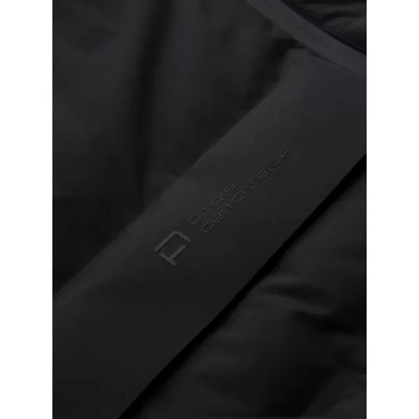  Pánská zimní prošívaná bunda OMBRE OM-JAHP-0305 BLACK 