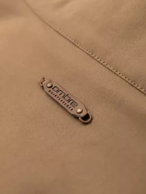 Pánská bunda OMBRE OM-JANP-0326 LIGHT BROWN