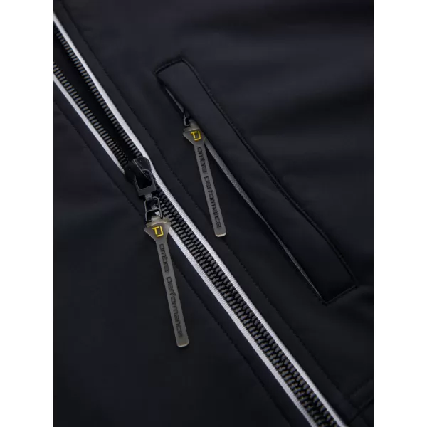  Pánská softshellová bunda OMBRE OM-JANP-0292 BLACK 