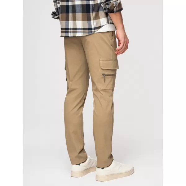  Pánské kalhoty OMBRE P1517 KHAKI 