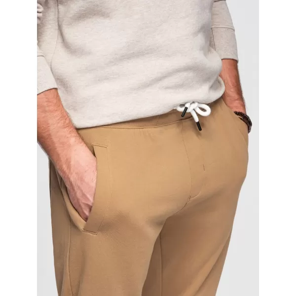  Pánské tepláky OMBRE OM-PABS-0304 BROWN 