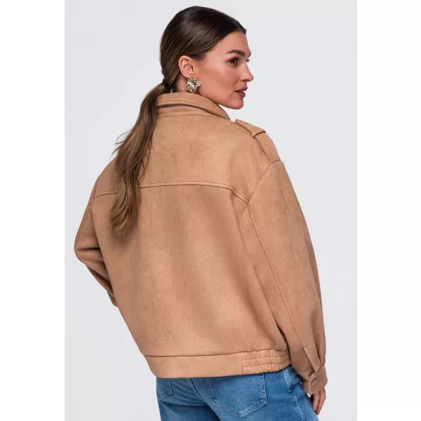  Dámská bunda OMBRE OW-JANP-0147 CAMEL 