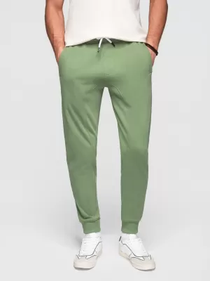 Pánské tepláky OMBRE OM-PABS-0305 GREEN