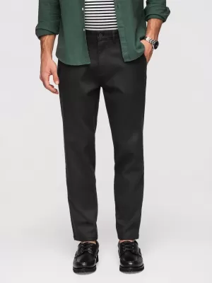 Pánské kalhoty OMBRE OM-PACP-0294 BLACK