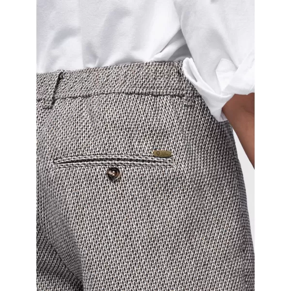  Pánské kraťasy OMBRE OM-SRCS-0189 BROWN MELANGE 