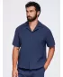 Pánská košile OMBRE OM-SHSS-0220 NAVY BLUE