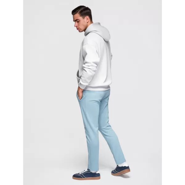  Pánské tepláky OMBRE OM-PABS-0304 LIGHT BLUE 