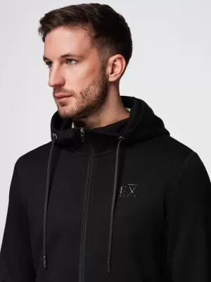 Pánská mikina OMBRE OM-SZBC-0196 BLACK