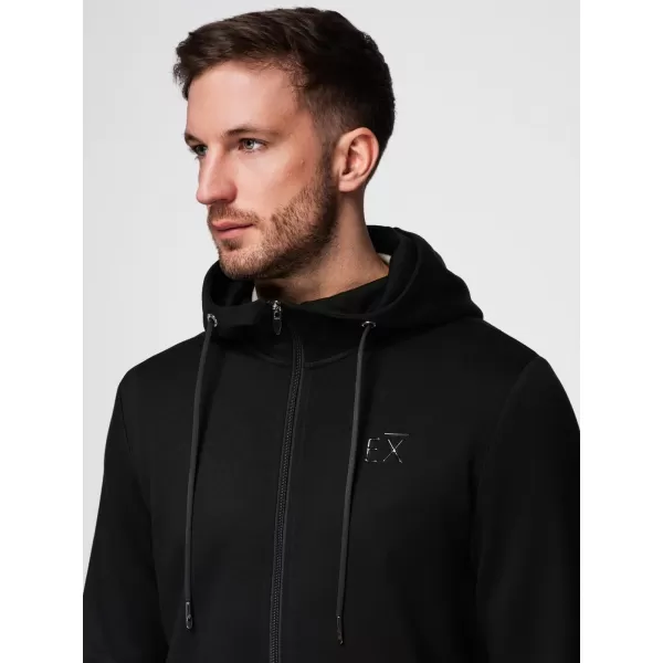  Pánská mikina OMBRE OM-SZBC-0196 BLACK 