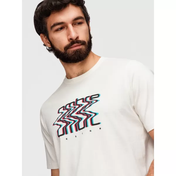  Pánské triko OMBRE OM-TSPT-0286 WHITE 