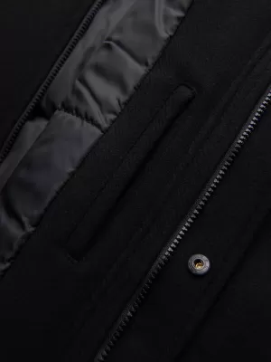 Pánská parka OMBRE OM-COWC-0161 BLACK
