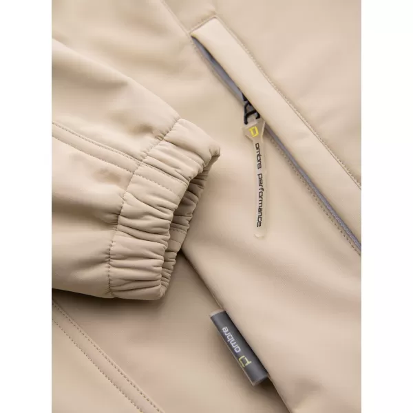  Pánská softshellová bunda OMBRE C581 SAND 