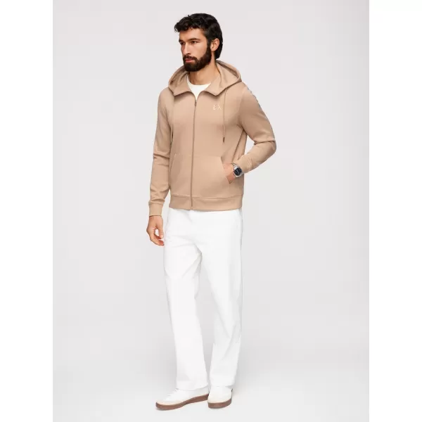  Pánská mikina OMBRE OM-SZBC-0196 BEIGE 
