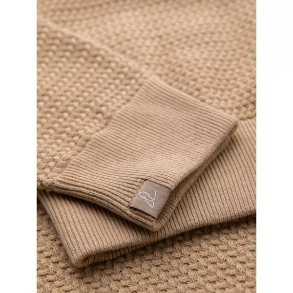  Pánský svetr OMBRE OM-SWSW-0119 SAND 