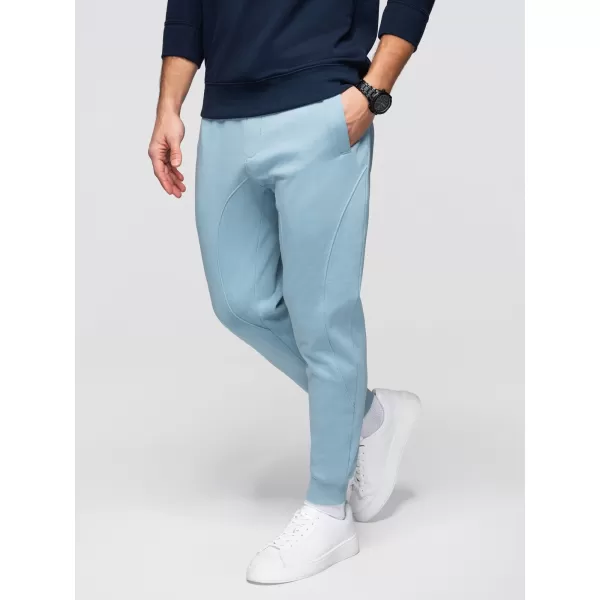  Pánské tepláky OMBRE OM-PABS-0305 BLUE 