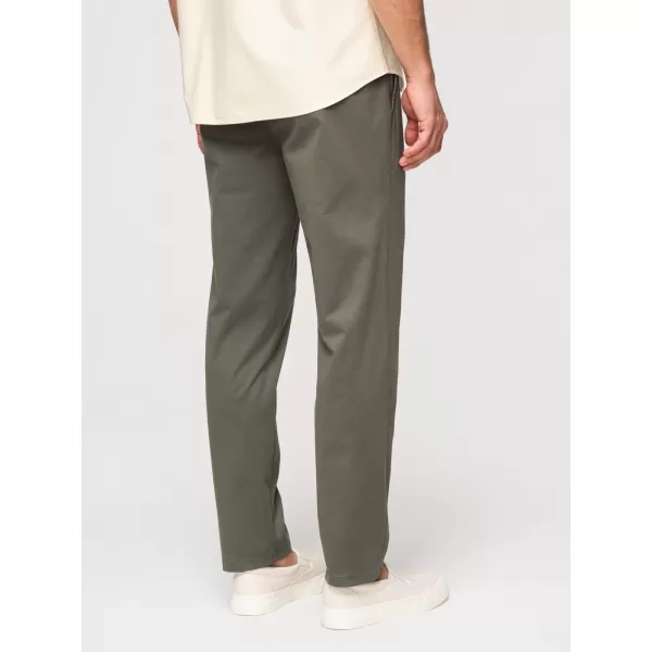  Pánské kalhoty OMBRE OM-PACP-0293 KHAKI 