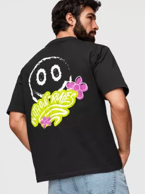 Pánské triko OMBRE OM-TSPT-0288 BLACK