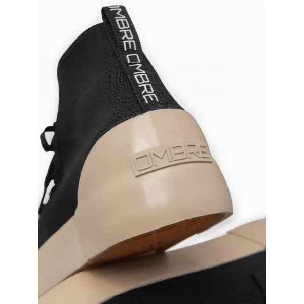  Pánské boty OMBRE OM-FOKS-0201 BLACK 