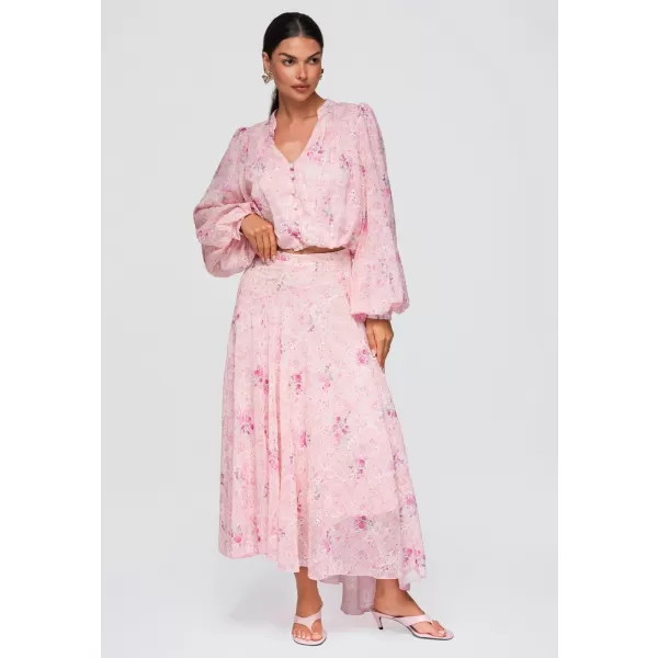  Dámská košile OMBRE OW-SH-E0058 PINK 