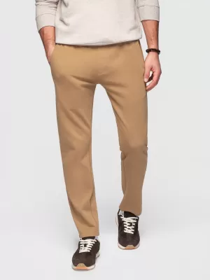 Pánské tepláky OMBRE OM-PABS-0304 BROWN