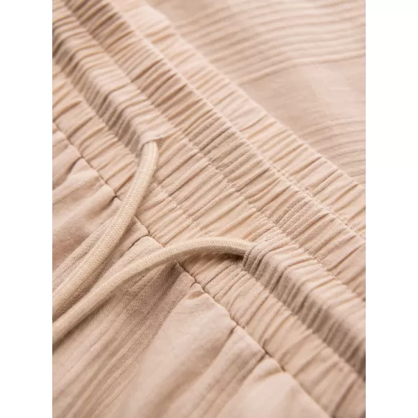  Pánské kraťasy OMBRE OM-SRCS-0209 LIGHT BROWN 