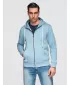 Pánská mikina OMBRE OM-SSBZ-0272 BLUE