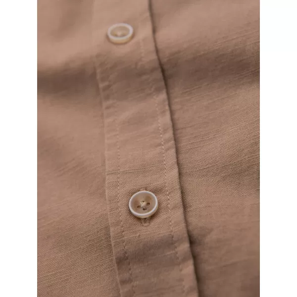  Pánská košile OMBRE N-OM-SHCS-0134 LIGHT BROWN 