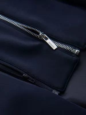 Pánské sako OMBRE M168 NAVY BLUE