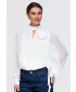 Dámská halenka OMBRE OW-TS-E0085 WHITE