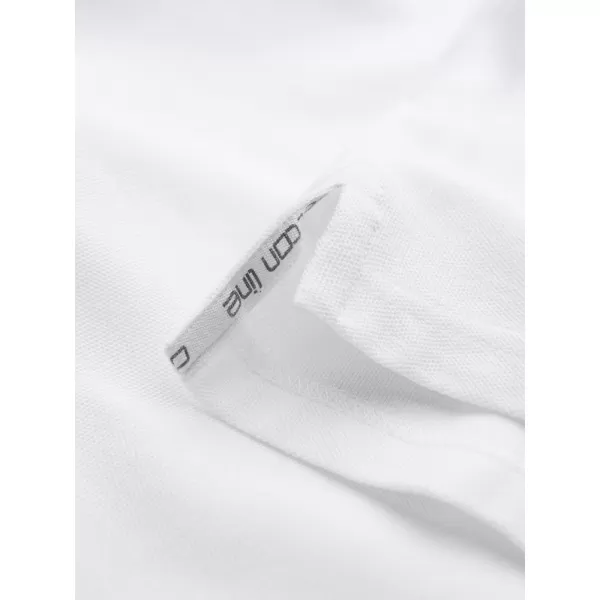  Pánské triko s límečkem OMBRE OM-POBS-0171 BLACK/WHITE/BEIGE 