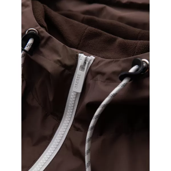  Pánská bunda OMBRE C584 BROWN AND BEIGE 