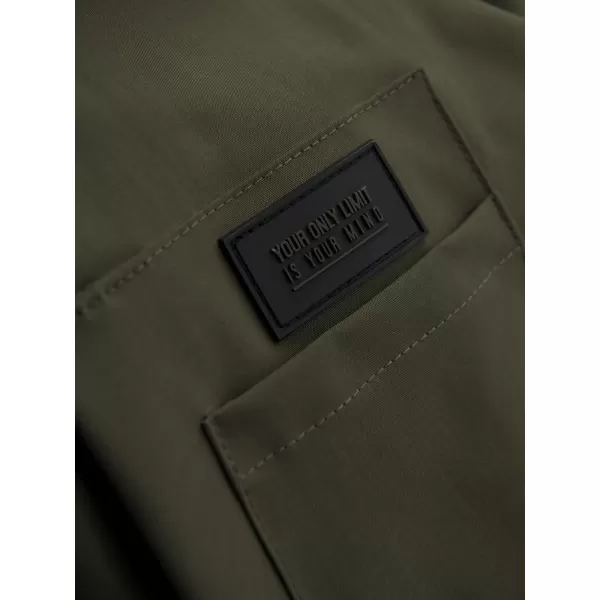  Pánská bunda OMBRE C586 OLIVE 