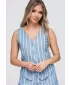Dámská vesta OMBRE OW-VE-E0008 BLUE