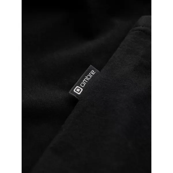  Pánské tričko OMBRE L175 BLACK 