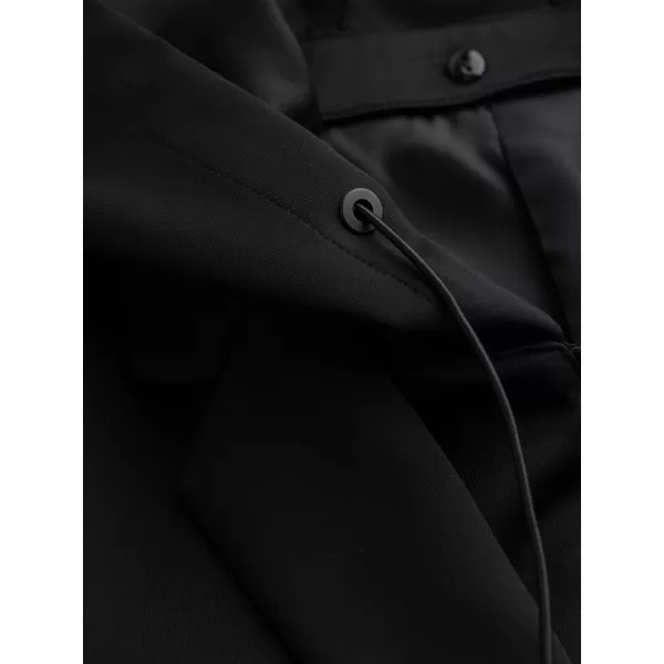  Pánské sako OMBRE M168 BLACK 