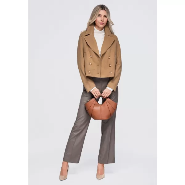  Dámské sako OMBRE OW-BL-E0008 CAMEL 
