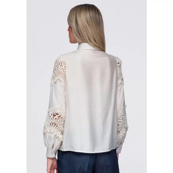  Dámská košile OMBRE OW-SH-E0075 BEIGE 
