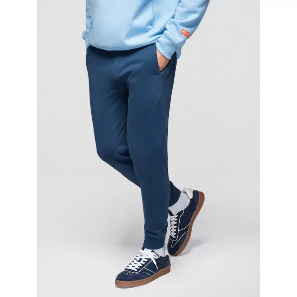  Pánské tepláky OMBRE OM-PABS-0305 NAVY BLUE 