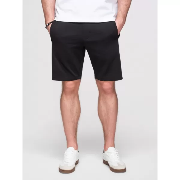  Pánský set kraťas OMBRE Z124 BLACK/BEIGE 