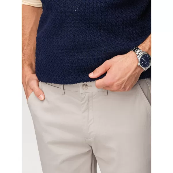  Pánské kalhoty OMBRE OM-PACP-0293 BEIGE 
