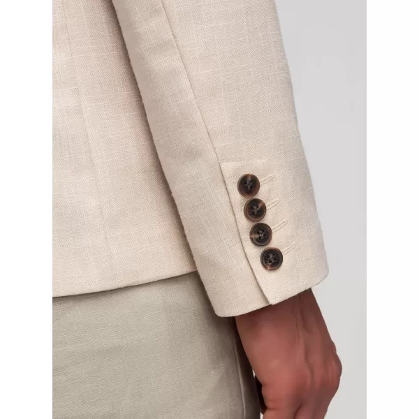  Pánské sako OMBRE M169 BEIGE 