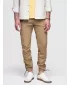 Pánské kalhoty OMBRE P1526 LIGHT BROWN