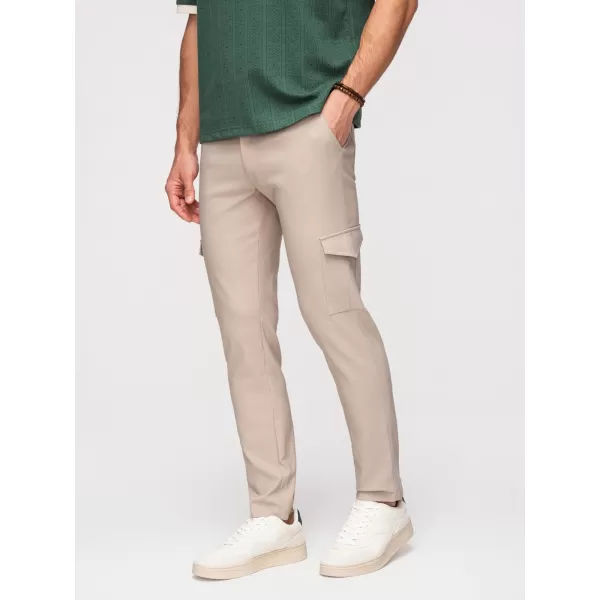  Pánské kalhoty OMBRE P1515 BEIGE 