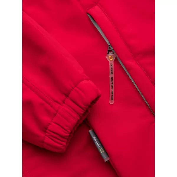  Pánská softshellová bunda OMBRE OM-JANP-0292 RED 