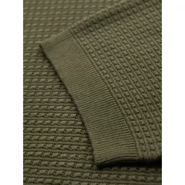  Pánské tričko OMBRE OM-TSCT-0303 OLIVE 