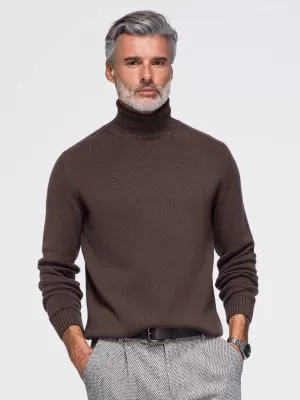 Pánský rolák OMBRE OM-SWTN-0192 BROWN