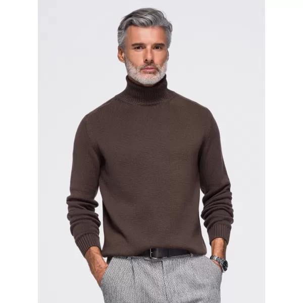  Pánský rolák OMBRE OM-SWTN-0192 BROWN 