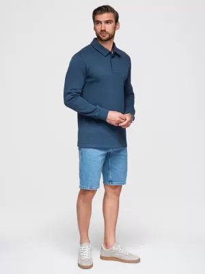 Pánský rolák OMBRE B1719 DARK BLUE