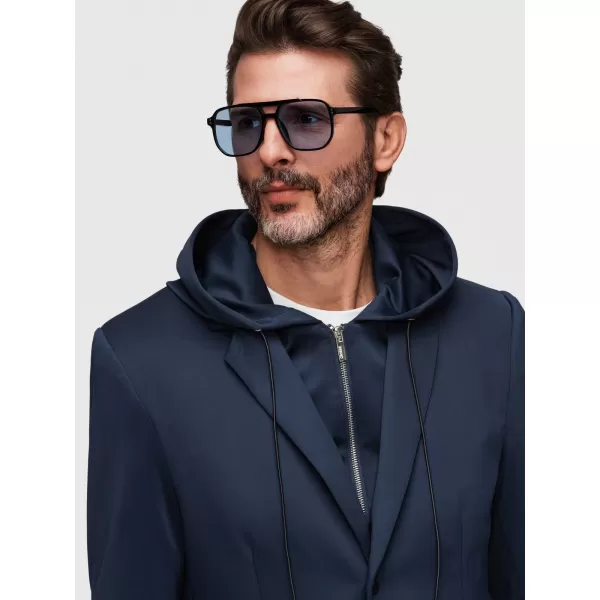  Pánské sako OMBRE M168 NAVY BLUE 