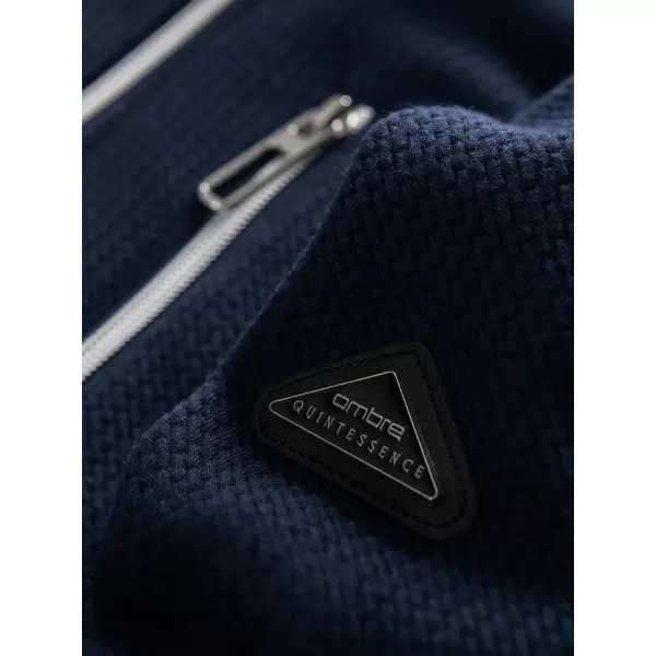  Pánská bunda OMBRE C587 DARK BLUE 